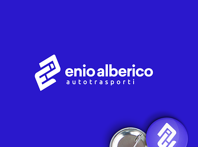 Enio Alberico Autotrasporti - Logo Design logo logo design logodesign logos logotype monogram monogram design monogram logo