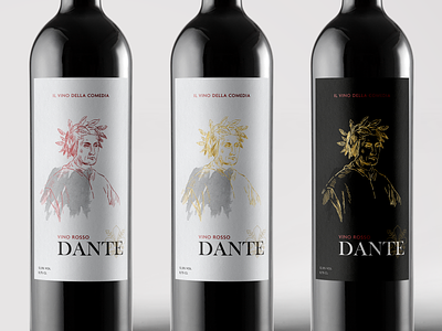Dante Wine Label