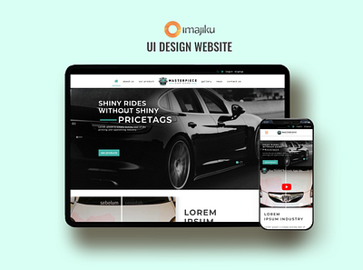 Masterpiece | IMAJIKU design graphic design ui uiux ux webdesign webdevelopment websitedesign websites