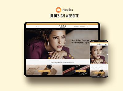SADA | IMAJIKU design illustration logo ui uiux ux webdesign webdevelopment websitedesign websites