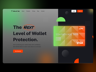 Landing Page - Wallet Protection Site card
