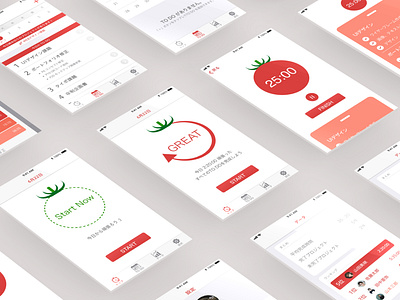 App Design | TOMATASK - Pomodoro & Task Management