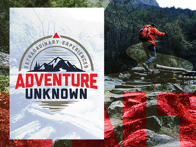 Adventure Unknown adventure branding hiking logo travel unknown