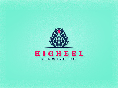 HighHeel Brewing beer brewing heel hop logo