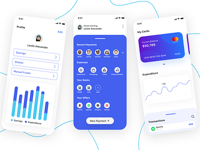 Finance App app dailyui dailyuichallenge design finance finance app financial app junior memoji minimal ui user ux