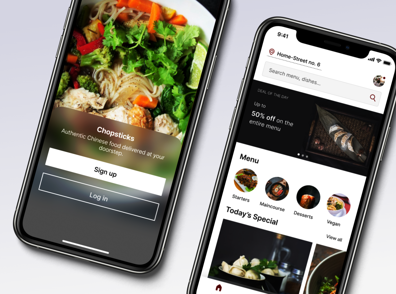 Chopsticks-Food Delivery App🍜 by Aishwarya Vijay Kumar on Dribbble