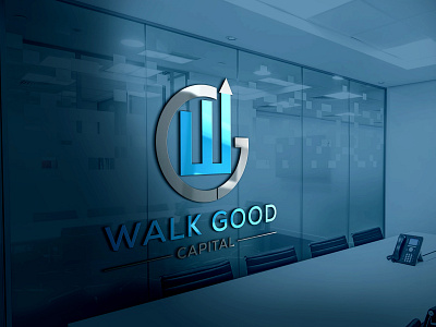 Exclusive Financial Logo for Walk Good Capital business custom financial modern logo professional logo unique