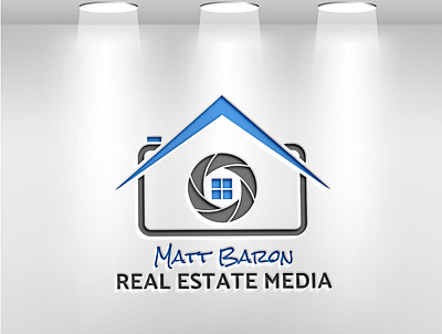 Real Estate Media Logo branding business logo custom exclusive design minimalist logo modern logo professional logo real estate logo unique logo