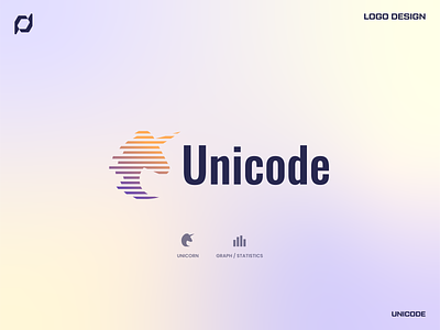 Unicode Logo Concept - Unicorn Logo