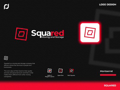 Squared Logo Concept - Letter S logo (Square)