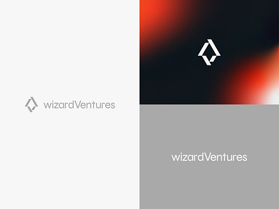 Wizard Ventures Brand Concept abstract brand brandconcept brandidentity branding design icon logo logodesign minimal negativespace venture wizard