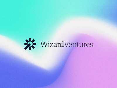 Wizard Ventures #3 abstractmark brand branding design grain icon iconmark logo logodesign noise typeface vector venture wizard wordmark