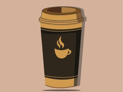 Coffee art coffee coffee cup design flat graphic design illustration illustrator minimal ui vector