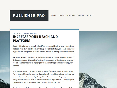 Publisher Pro