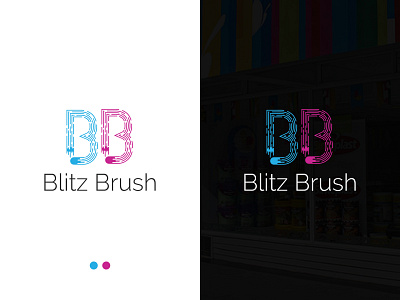 Brush Company Logo Design ৷ Brush Logo Mark