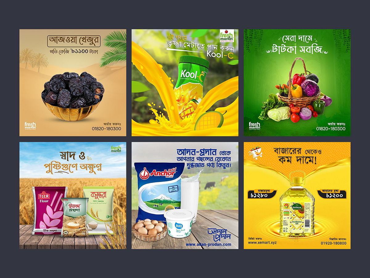 Grocery Banner designs, themes, templates and downloadable graphic ...