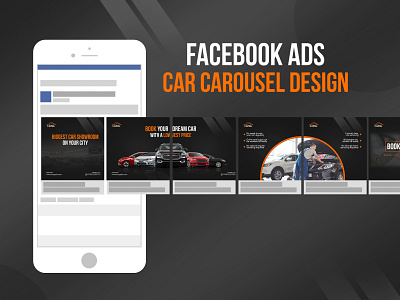 Car Instagram/Facebook Carousel Post Design automobile banner ads car car banner carousel carousel ads facebook ad facebook ads facebook carousel facebook post google ads instagram carousel modern banner social media banner social media post