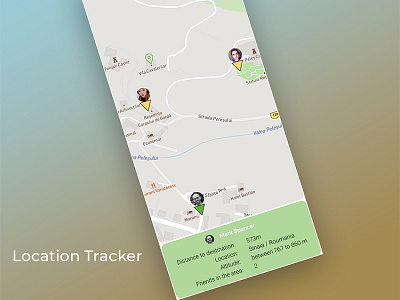 Location Tracker #DailyUI