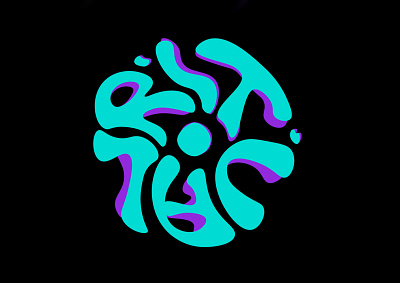 "RITUAL" logo for energy drink branding design illustration logo