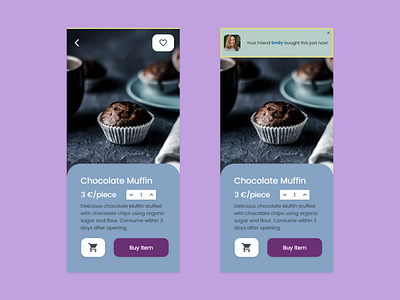 Social Proof App/ Adobe Creative Challenge