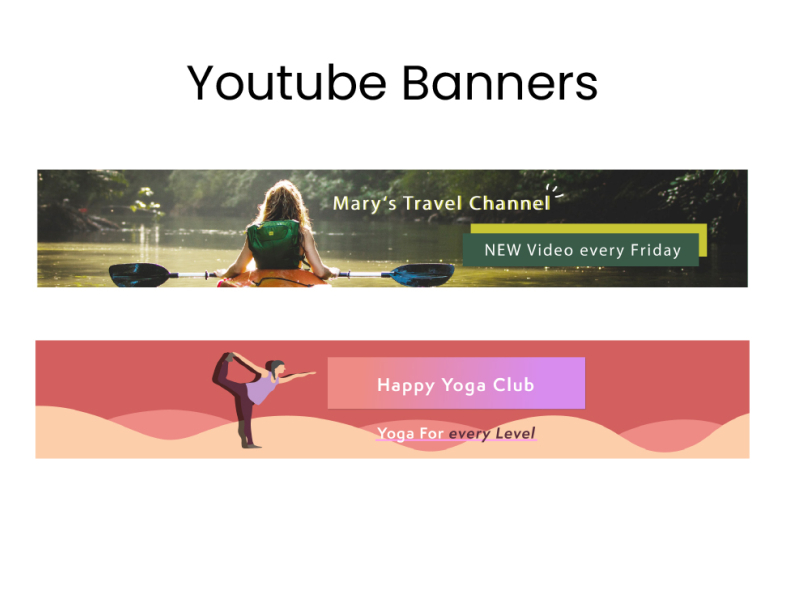 Yoga  Channel Art Template