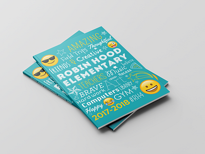 Yearbook Cover design illustration vector