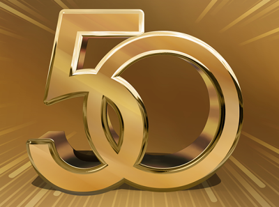 3D 50th graphic