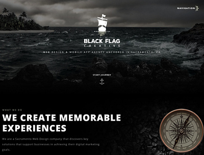 Black Flag Creative developer web designer web developer website website builder website design wordpress