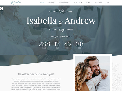 Wedding Template Design