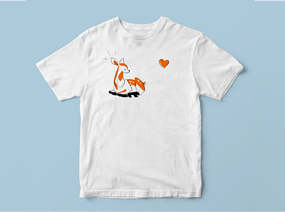 Deer Illustration T-shirt graphic design illustration merch design vector