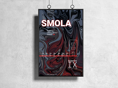 Poster Smola graphic design