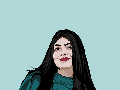 Vector Portrait using Illustrator