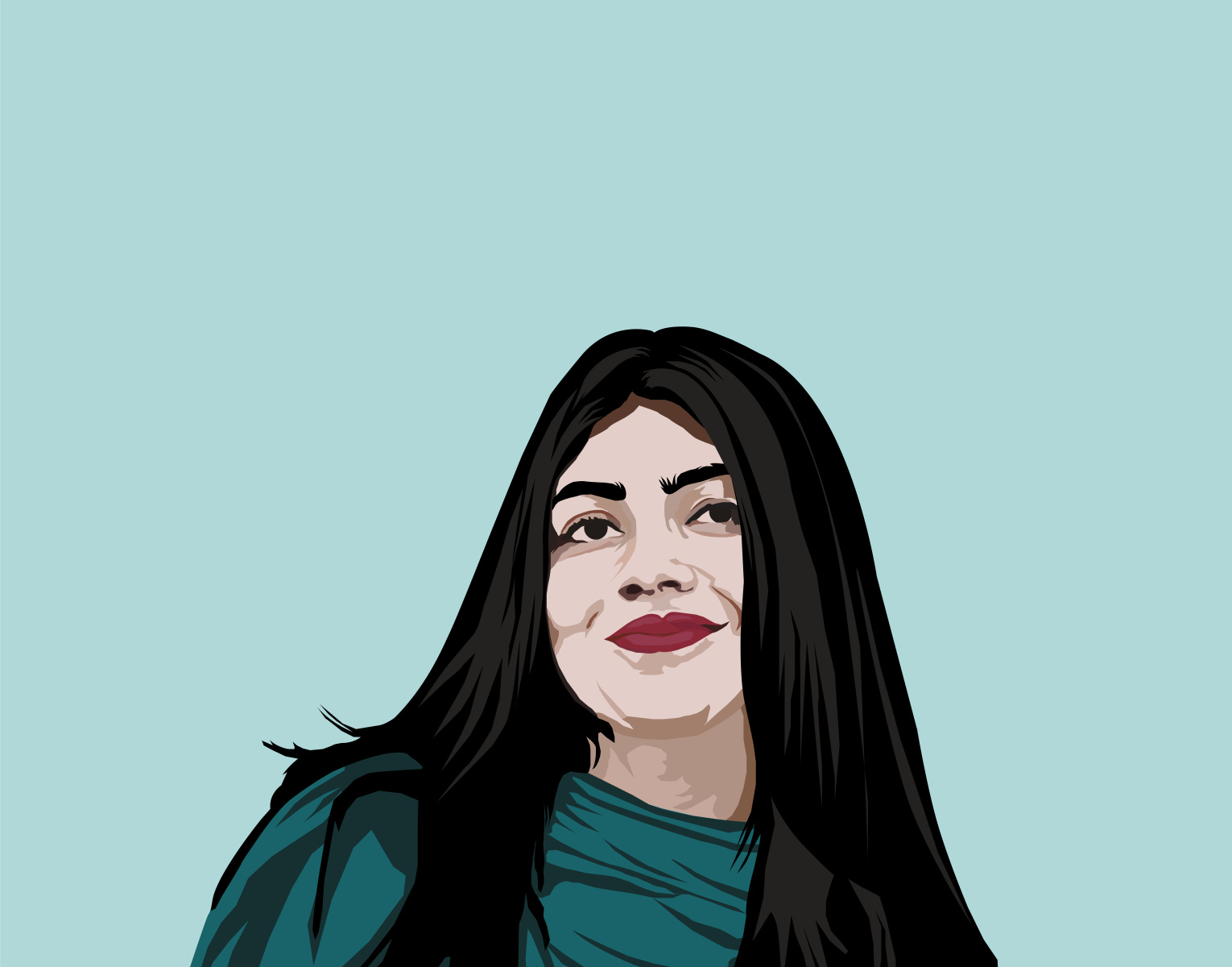 Vector Portrait using Illustrator by Arnab Satyam Roy on Dribbble