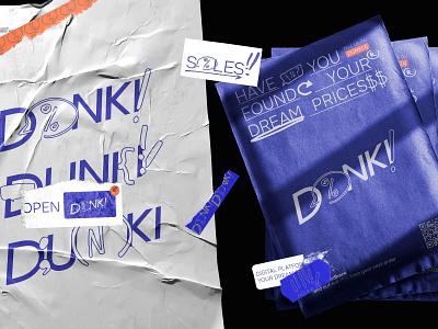 DUNKI 3d adobe photoshop branding design graphic design illustration logo