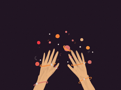 magic hand illustration