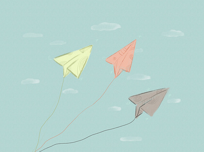 go fly design illustration