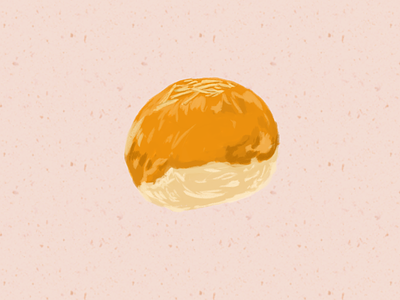 nastar - raya cookies food illustration orange