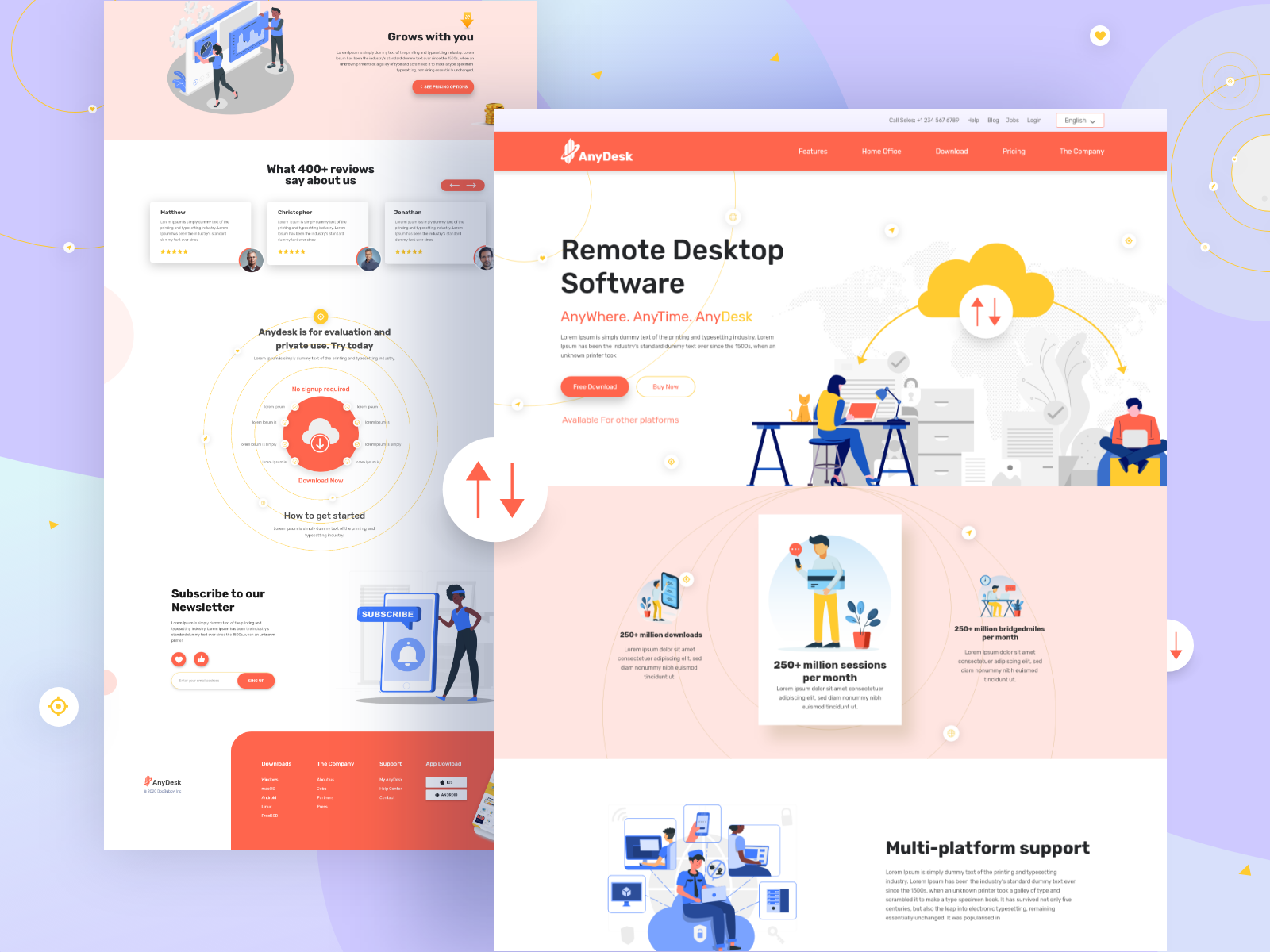 AnyDesk redesign consept by Masud Rana on Dribbble