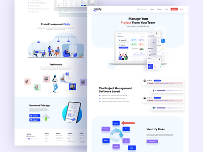 Project Management 2020 animation color design graphic design homepage illustration interface landing page product project management typography ui ux web website