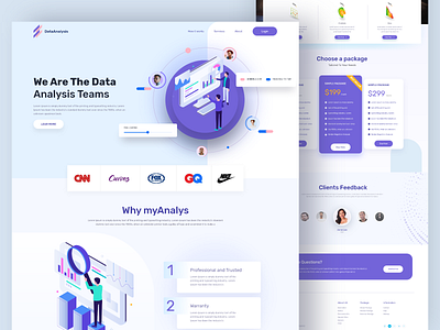 Data Analysis clean ui color dashboad data analysis design graphic design homepage interface landing page landing page design popular shot product ui ux ui design web web app webdesign website website concept website design