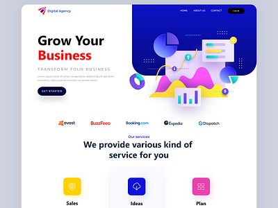 Agency Landing Page