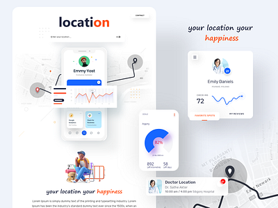 Location search website