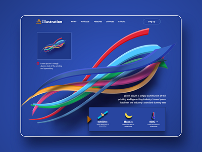 Web site design design graphic design home page illustraion interface landing page ui design web webdesign website website design
