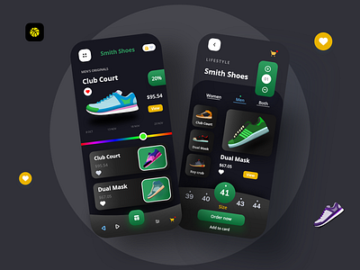 Dark Shoes App app interface minimal mobile mobile app mobile apps mobile ui mobileappdesign mobileapps ui ui design uiux ux ux ui design