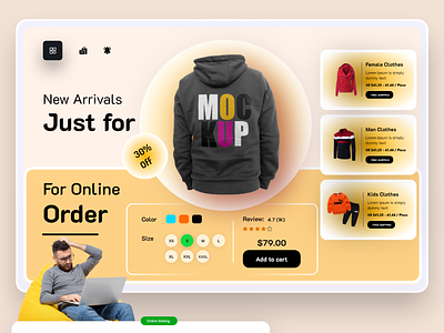 Online ecommerce website business clothing store ecommerce fashion header header exploration landing page mrstudio online shopping payment method product page shirt shopify store shopping sneakers style typography webdesign website