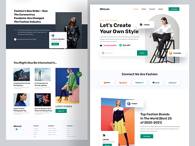 Fashion Landing page