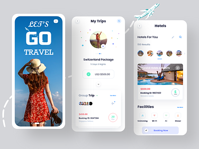 Travel App Design