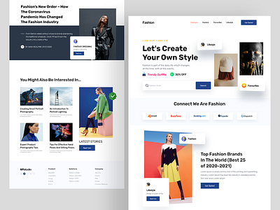 Fashion Landing Page