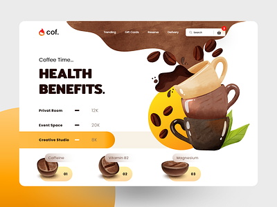 Coffee Product Landing Page cafe cappucino chocolate coffee coffee bean coffee shop cold brew coffee ecommerce espresso food home page interface kopi landing page latte online store restaurant shopify tea website design
