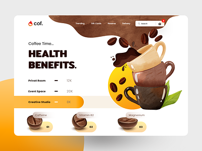 Coffee Product Landing Page